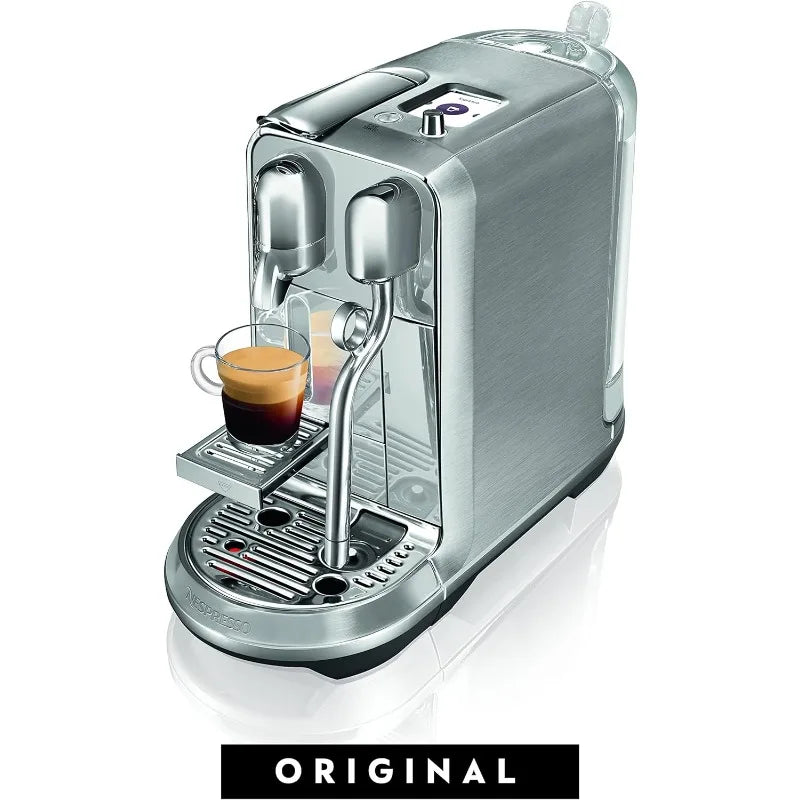 Breville Nespresso Nespresso Creatista plus Coffee Espresso Machine, Brushed Stainless Steel