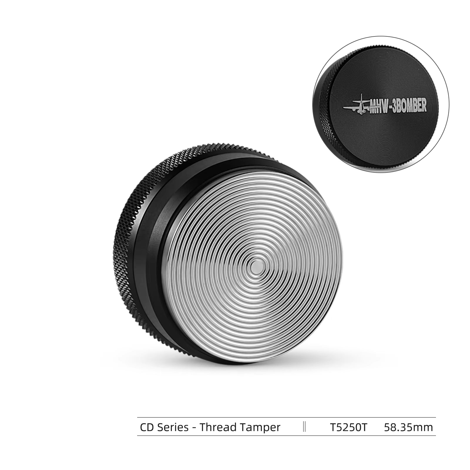 51/53/58Mm Coffee Tamper & Distributor with Tamping Mat Cleaning Brush Espresso Tamper Set Home Barista Accessories