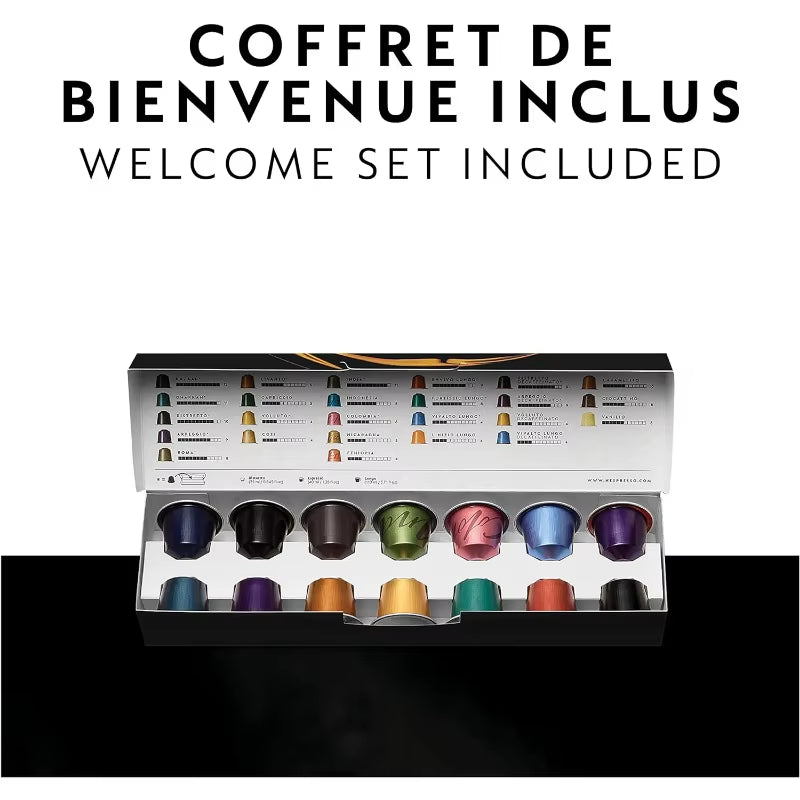 Breville Nespresso Nespresso Creatista plus Coffee Espresso Machine, Brushed Stainless Steel