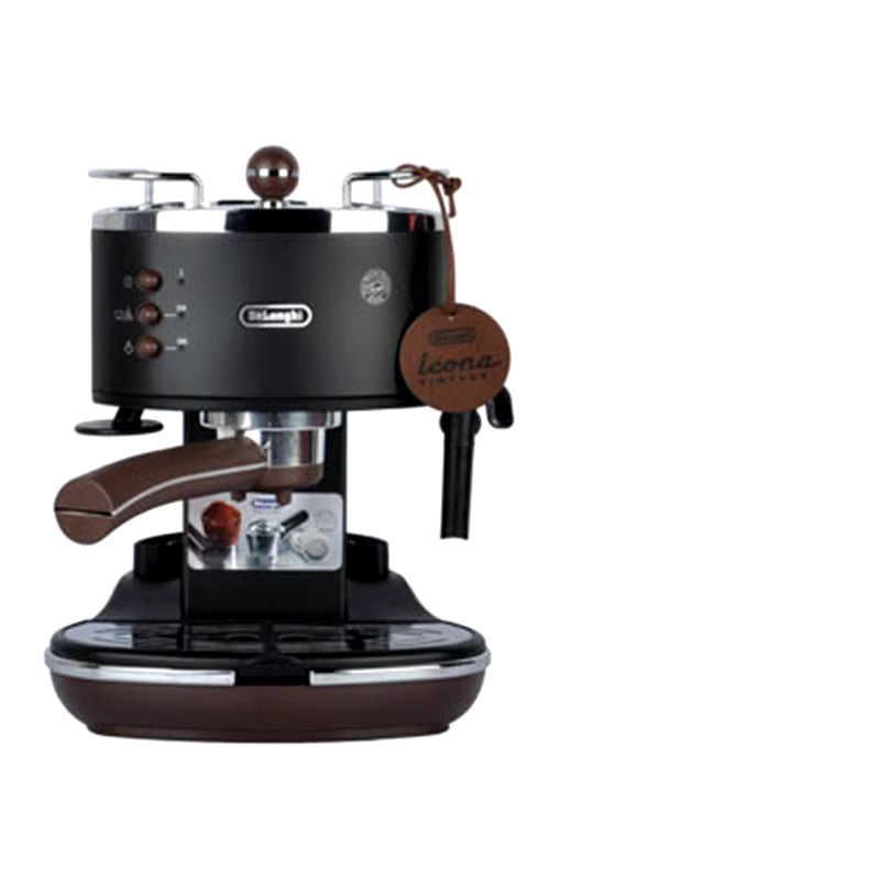 Electric Coffee Maker Coffee Machine Semi Automatic Coffee Machine Retro Italian Milk Foam Machine