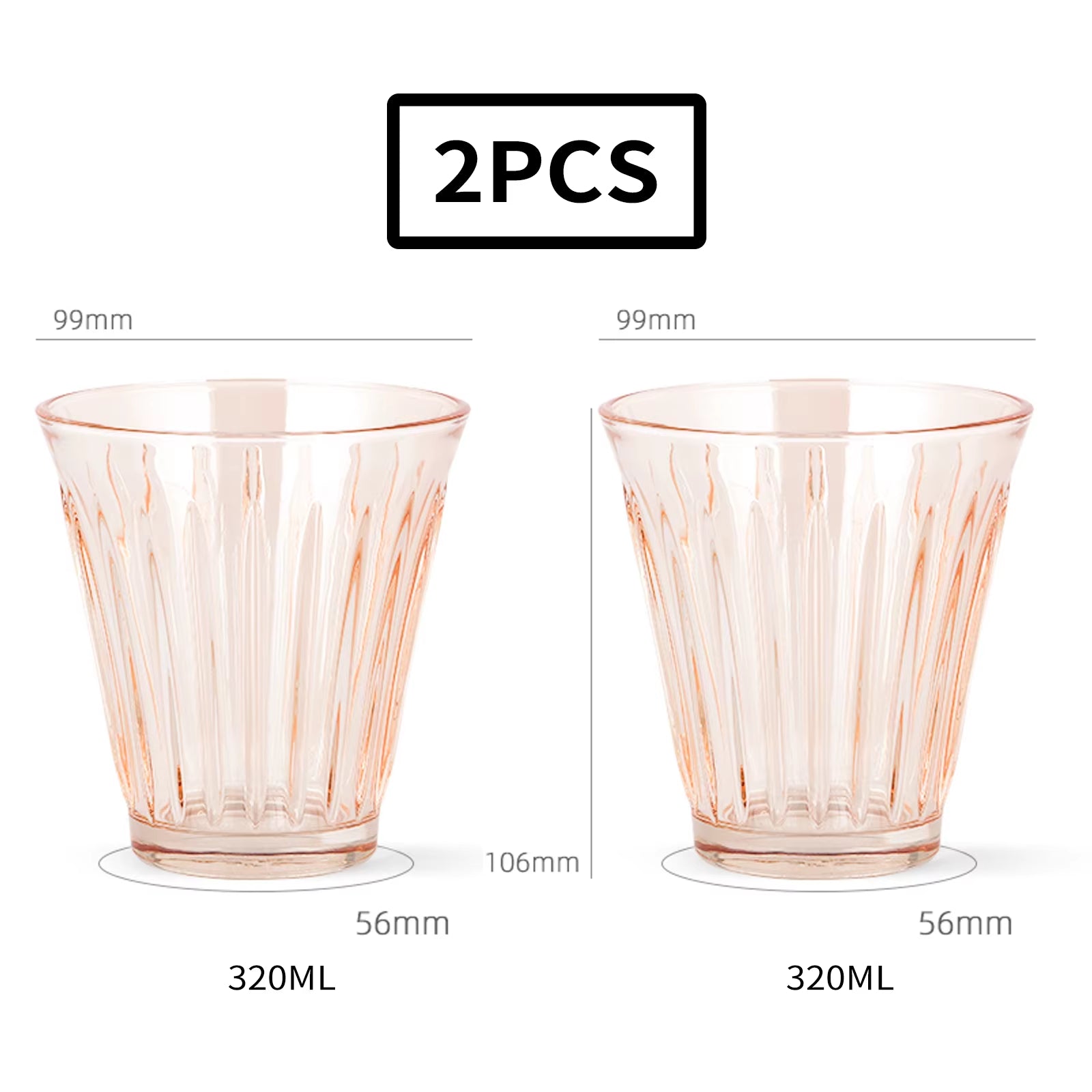 320Ml Glass Coffee Mug Espresso Barista Art Latte Cups for Tea Cappuccino Chic Home Cafe Bar Accessories