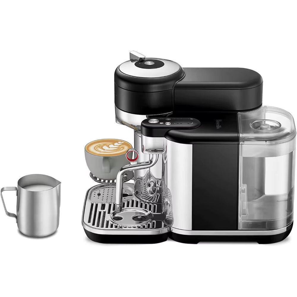 Breville Nespresso Vertuo Creatista Single Serve Coffee Maker, Espresso Machine, Black Truffle